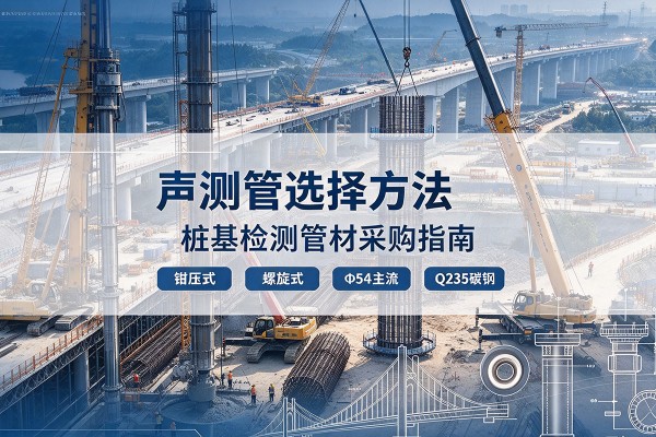武平声测管选型标准