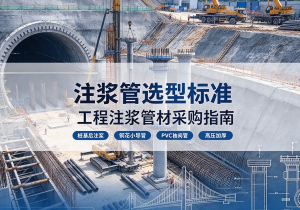武平注浆管选型标准